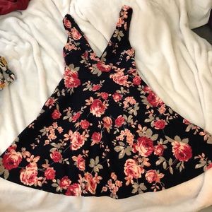 Floral mini sundress